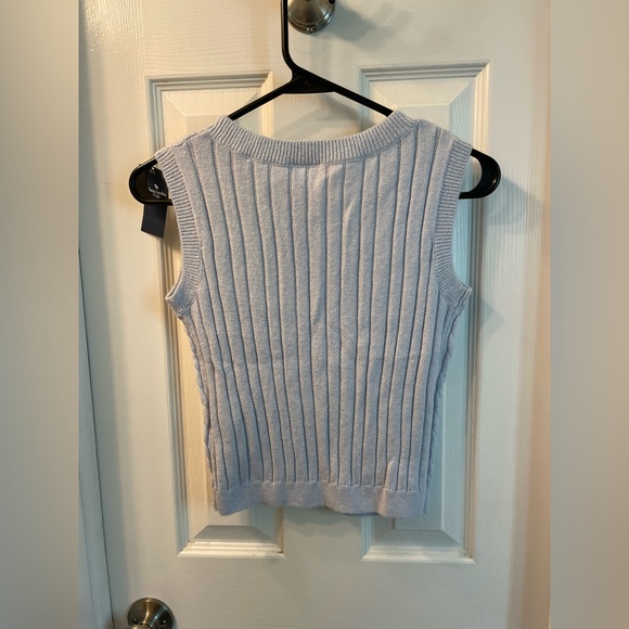 Abercrombie Kids Light Blue Vest - Picture 2 of 5